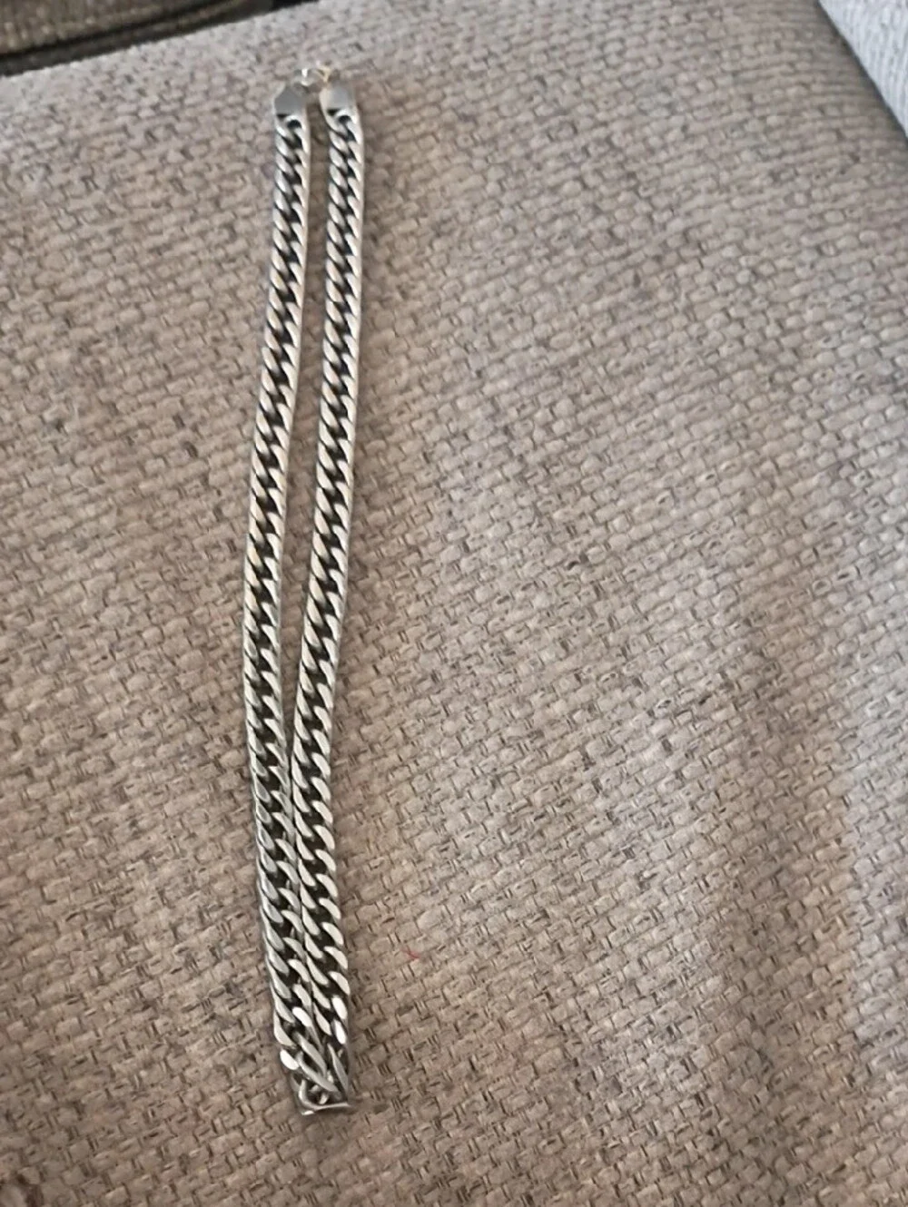 Kay Jewelers Men's Silver Cuban Link Chain Necklace